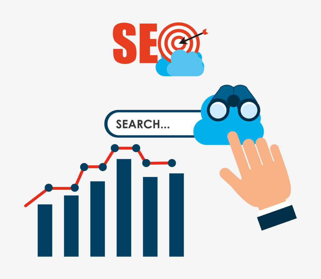 Search Engine Optimization seo concept design